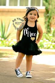 Summer Cute Birthday Outfits For 11 Year Olds Cute 3rd Birthday Dresses Black And White Three Glitter Black Third Birthday Tutu Dress Birthday Tutu Dress Birthday Girl Outfit Third Birthday Girl