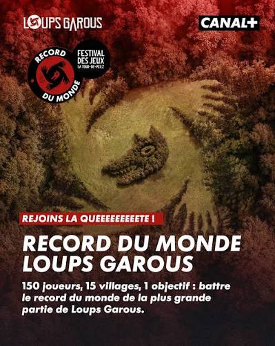Le 5 septembre, plongez au cœur de l'univers de la série Loups Garous à  l'occasion d'un événement exceptionnel à La Tour-de-Peilz. 🎭 150 joueurs  🌕 15 villages plongés dans l'univers de Loups