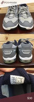 Nike Max Air Code Tr2 Gray And White These Are A Pair Of Men S Nike Sneakers In Great Pre Owned Condition Do Show Natura Nike Air Max Nike Grey And White