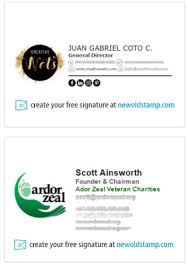 7 marketing email signature trends and examples to follow in 2021. Business Email Signature Examples Email Signature Design Email Signatures Business Emails