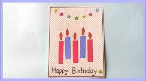 Complete your printable card project using your home printer or send your creation as an ecard from our site via email or facebook from your computer, phone, or tablet. Diy Happy Birthday Greeting Card How To Make Gift Cards At Home Youtube