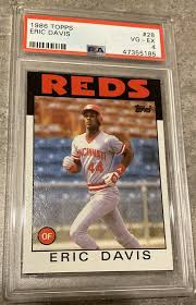 Find eric davis baseball cards here Auction Prices Realized Baseball Cards 1986 Topps Eric Davis