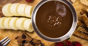 Recette De Fondue Au Chocolat Et A L Orange Zeste Recipe Food Chocolate Fondue Desserts