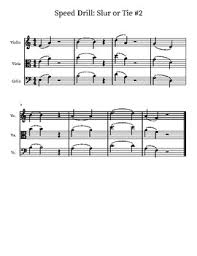 Ties connect notes that are on the same line or space. Ties And Slurs Worksheets Teaching Resources Tpt