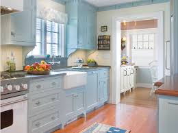 Pin By Rachael Bartlett On Mobile Home Ideas Light Blue Kitchens Blue Kitchen Walls Blue Kitchen Cabinets