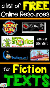 One Stop Teacher Shop Teaching Resources For Upper Elementary Free Online Resources For Fiction Reading Websites For Kids Reading Classroom Reading Workshop