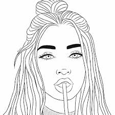 Check spelling or type a new query. Search For Girl Drawing Images Outline Art Outline Drawings Art Drawings Sketches Simple