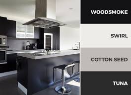 Black And Grey Combination Kitchen Design An All Black Kitchen Color Scheme Is Bold And Sophisticated Read On To Discover Over Kitchen Colour Schemes Kitchen Colour Combination Black And Grey Kitchen