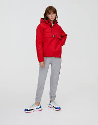 Kanguru Cepli Renkli Basic Ceket Pull Bear Kanguru Kapusonlu Giyim