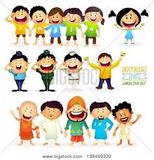 Cute Characters Kids Vector Photo Free Trial Bigstock