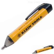How to use an ac voltage detector/tester. Klein Tools Non Contact Voltage Tester Electrical Current Meter Detector Pen New Ebay