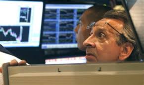 Dow, down 46 . . . S&P, down 5 . . . NASDAQ, down 10