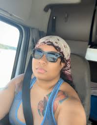 Woman's photo in a truck sparks comments