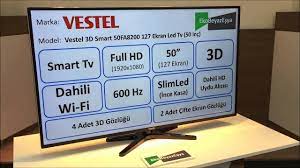 Ekran boyutu büyüdükçe televizyonunuza olan mesafeyi arttırmanız, küçüldükçe ise azaltmanız iyi bir seyir keyfi yaşayabilmeniz adına doğru tercih olacak. Vestel 3d Smart 50fa8200 127 Ekran Led Tv 50 Inc Ekobeyazesya Youtube