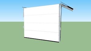 Large Preview Of 3d Model Of Steel Garage Door Low Headroom Arredo Bagno Moderno Arredamento Bagno Bagni Moderni