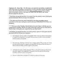1 brainstorming ideas for the draft. Sophomore Ii Essay One