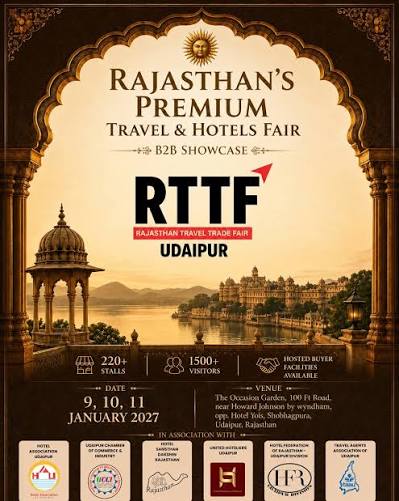 RTTF Expo 2027 – Rajasthan Travel Trade Fair — Udaipur, Rajasthan, India