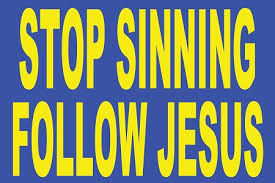 stop sinning