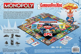 To do this, the player must remove the face down card that is occupying that location and turn it face up. Monopoly Garbage Pail Kids The Op Games