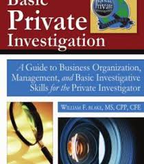 Basic Private Investigation Pdf Private Investigator Business Organization Investigations