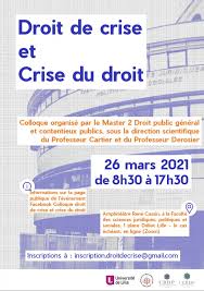 Communication nous suivre contact mentions lgales. Droit De Crise Et Crise Du Droit Portail Universitaire Du Droit