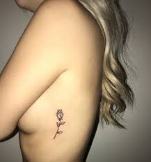 Tattoo Rose Little Side Ribs Flower Rose Rib Tattoos Rose Tattoos For Women Rose Tattoos