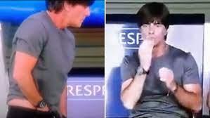 Joachim low has announced that he will step down as germany boss after the summer's european championships. German Coach Caught In Disgusting Act Nine Wide World Of Sports Football