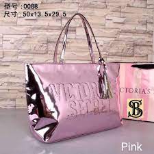5 out of 5 stars. Buy Victoria Secret Pink Patent Leatherite Tote Bag Online