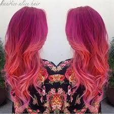 Diy pink ombre hair at home | with l'oreal colorista. 20 Hottest Pink Red Ombre Hairstyles Ombre Hair Color Ideas 2021 Styles Weekly