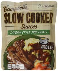 This slow cooker pot roast is insanely easy and impossibly flavorful. Campbell S Slow Cooker Tavern Style Pot Roast 3 Pack Buy Online In Bahamas At Bahamas Desertcart Com Productid 12520389