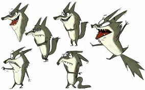 Wolf Expression Sheet Animation Concept Art Animation Art