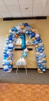 Balloon Balloon Arch 1st Birthday Decoration Ideas For Boy Garland Balloon Arch 1st Birthday Balloons Birthday Surprise Kids Balloon Arch