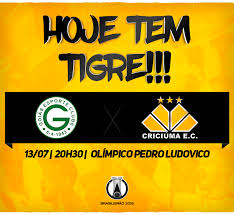 12h às 20h alimentação e lazer: Goias X Criciuma Saiba Todas As Informacoes Da Partida
