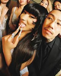 Breaking down some the looks from @theestallion's #Mamushi video 💎 This  blue kimono robe is one of the first pieces I was sure I wanted to create  and knew @discodaddystudio was the