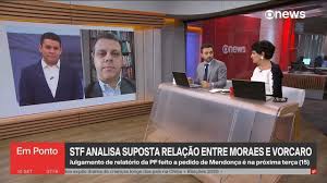 STF analisa suposta relação entre Moraes e Vorcaro