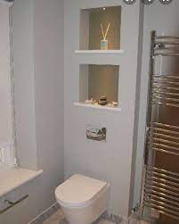Statements tile in seattle carries a similar style subway tile. Behind Toilet Shelves Ideas On Foter