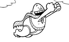 Coloring pages of the dreamworks movie captain underpants. Captain Underpants Coloring Captain Underpants Games