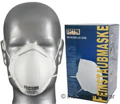 Ffp2 ohne ventil feinstaubmasken bieten effektiven schutz gegen feste und flüssige partikel. Tector Ffp2 Maske 20 Stk Mundschutz Feinstaubmaske Staubmaske Gunstig Kaufen Ebay