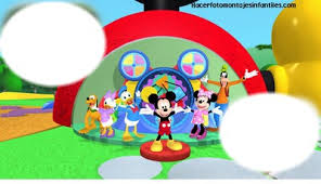 A casa do mickey mouse. Photo Montage La Casa De Mickey Mouse Pixiz