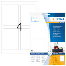 Aufkleber online drucken lassen schnelle lieferung versandkostenfrei ab 49€ perfektes druckergebnis flexible stückzahlen. Herma 8882 Flaschen Etiketten Fur Tintenstrahldrucker Din A4 90 X 120 Mm 10 Blatt Papier Glanzend Selbstklebend Bedruckbar Permanent Haftende Inkjet Aufkleber 40 Klebeetiketten Weiss Amazon De Burobedarf Schreibwaren
