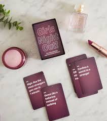 Share the best gifs now >>>. Lilafarbenes Kartenset Mit Girls Night Out Slogan Und Challenge Karten New Look