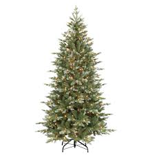 Balsam hill classic blue spruce tree view on balsamhill.com. Puleo International Pre Lit 6 5 Slim Colorado Blue Spruce Artificial Christmas Tree Blue Green