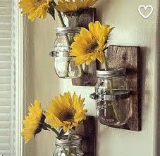 Country Themed Bedroom Country Kitchen Decor Hanging Wall Vase Jar Crafts
