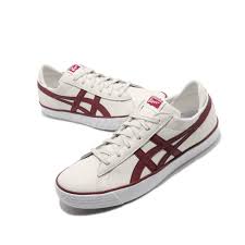 Details About Asics Onitsuka Tiger Fabre Bl S 2 0 Cream Burnt Red Men Casual Shoe 1183a400 100