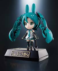Hatsune Miku Cute Rody Miracle Henkei Chogokin Figuritas Hatsune Miku Coleccionables