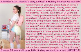 Eventually, it will become a routine that you can rely on and it will only take you a short time to feel like it is second nature to you. Nappied At 24 Naughty Lindsay Put Back Into Nappies
