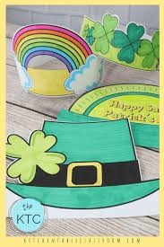 St. Patrick's Day Hats to Print, Color, & Wear