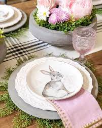 easter tablescape decoration table paques deco paques decoration paques