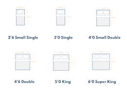 Mattress Size Guide Uk Bed Sizing