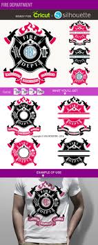 Firefighter Svg Fireman Svg Fire Department Monogram Svg Label Clipart Svg Frame Svg Files For Cricut Ai Dxf Silhouette Clipart 262 Firefighter Cricut Fireman